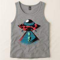Alien Entering UFO Tank Top