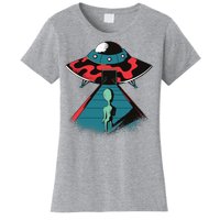 Alien Entering UFO Women's T-Shirt