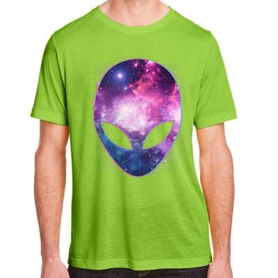 Alien Galaxy Face Adult ChromaSoft Performance T-Shirt