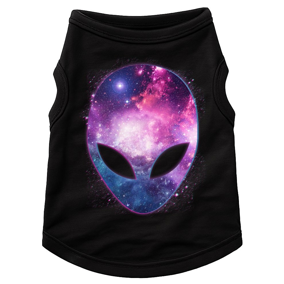 Alien Galaxy Face Doggie Tank