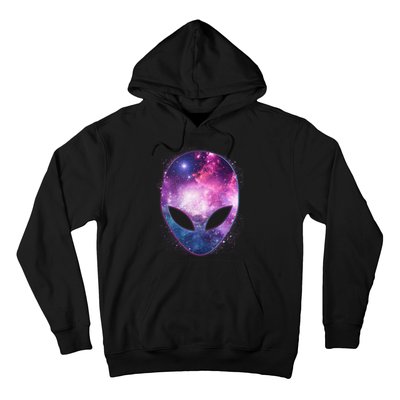 Alien Galaxy Face Hoodie