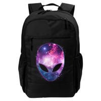 Alien Galaxy Face Daily Commute Backpack