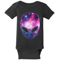 Alien Galaxy Face Baby Bodysuit