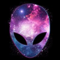 Alien Galaxy Face Baby Bodysuit