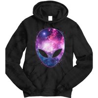 Alien Galaxy Face Tie Dye Hoodie