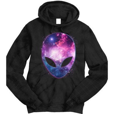 Alien Galaxy Face Tie Dye Hoodie