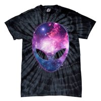 Alien Galaxy Face Tie-Dye T-Shirt