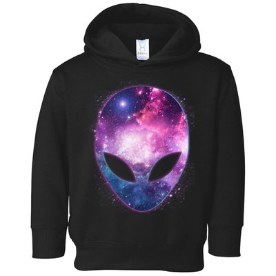 Alien Galaxy Face Toddler Hoodie