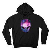 Alien Galaxy Face Tall Hoodie