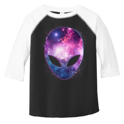 Alien Galaxy Face Toddler Fine Jersey T-Shirt