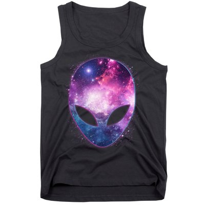 Alien Galaxy Face Tank Top