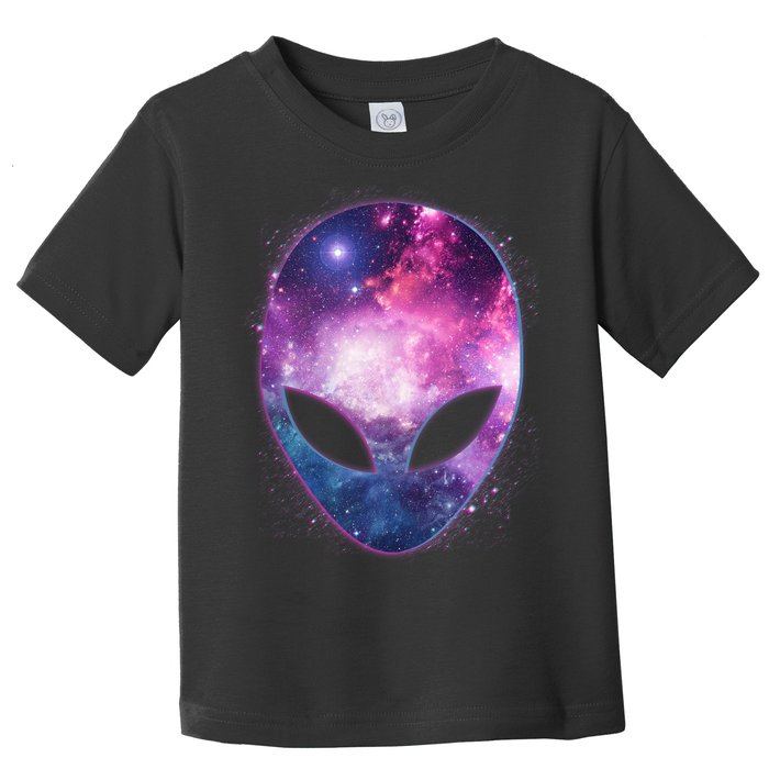 Alien Galaxy Face Toddler T-Shirt