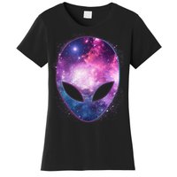 Alien Galaxy Face Women's T-Shirt