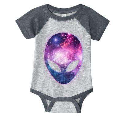 Alien Galaxy Face Infant Baby Jersey Bodysuit