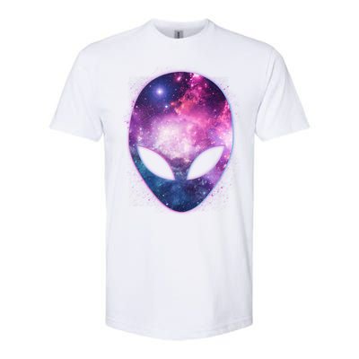 Alien Galaxy Face Softstyle CVC T-Shirt