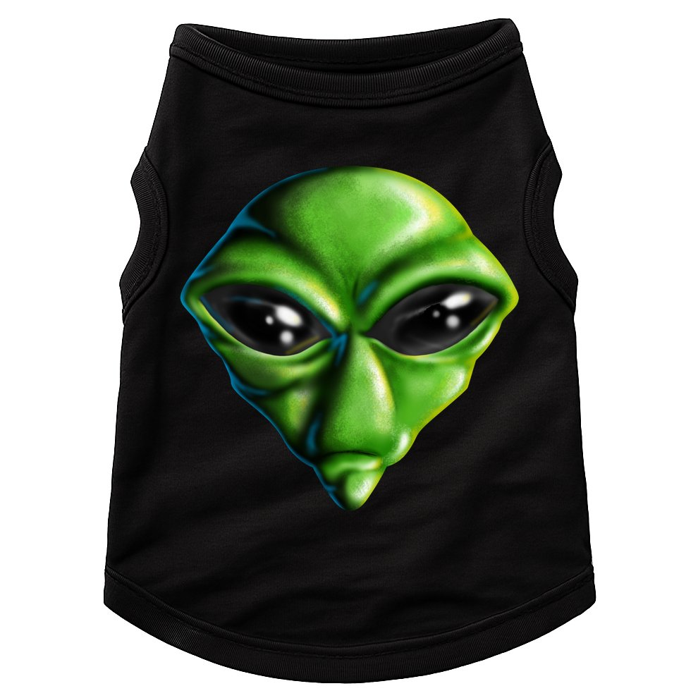 Alien Head Doggie Tank