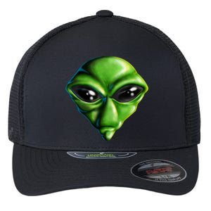 Alien Head Flexfit Unipanel Trucker Cap