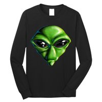 Alien Head Long Sleeve Shirt