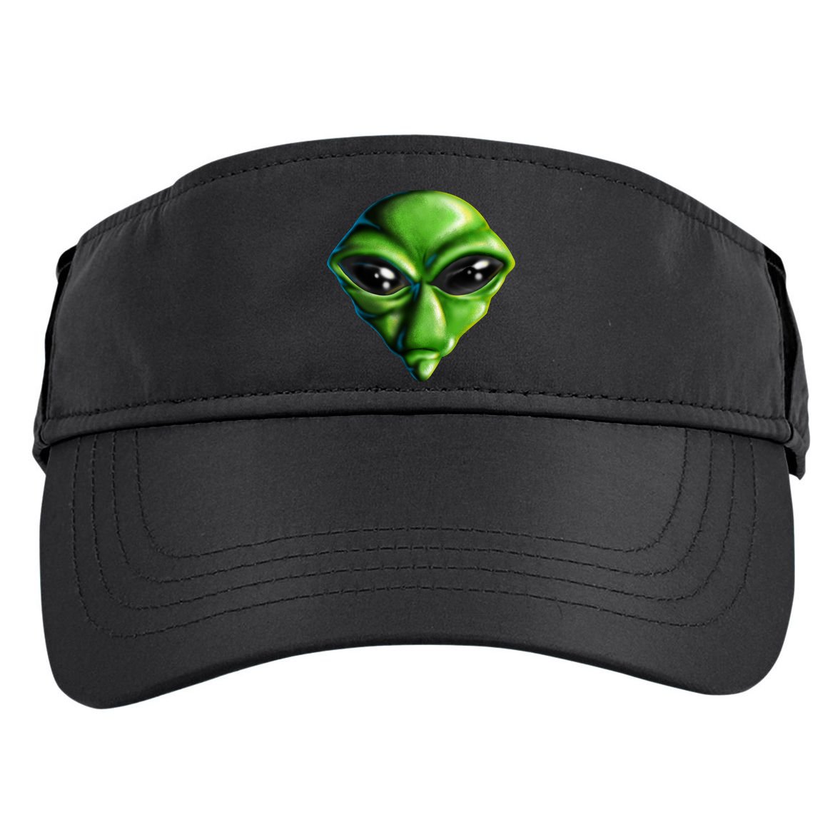 Alien Head Adult Drive Performance Visor