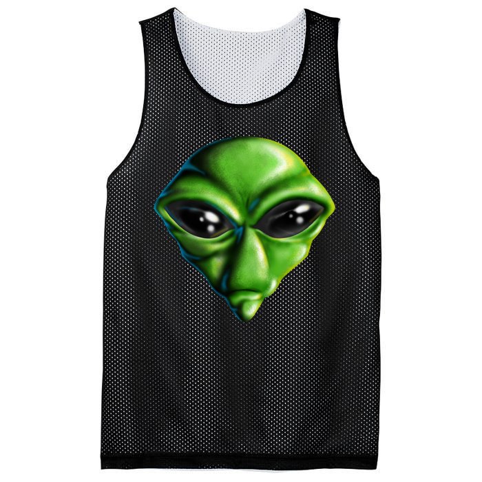 Alien Head Mesh Reversible Basketball Jersey Tank