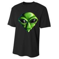 Alien Head Performance Sprint T-Shirt