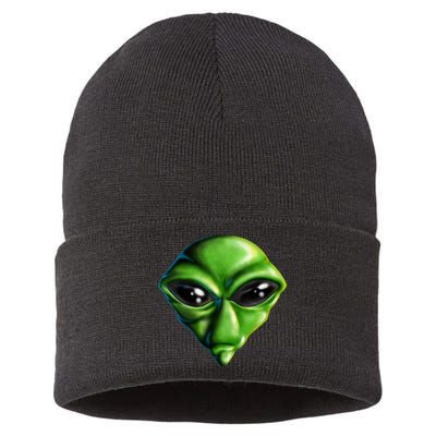 Alien Head Sustainable Knit Beanie