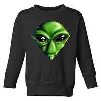 Alien Head Toddler Sweatshirt