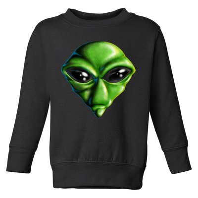 Alien Head Toddler Sweatshirt