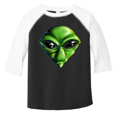 Alien Head Toddler Fine Jersey T-Shirt