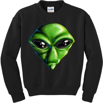 Alien Head Kids Sweatshirt