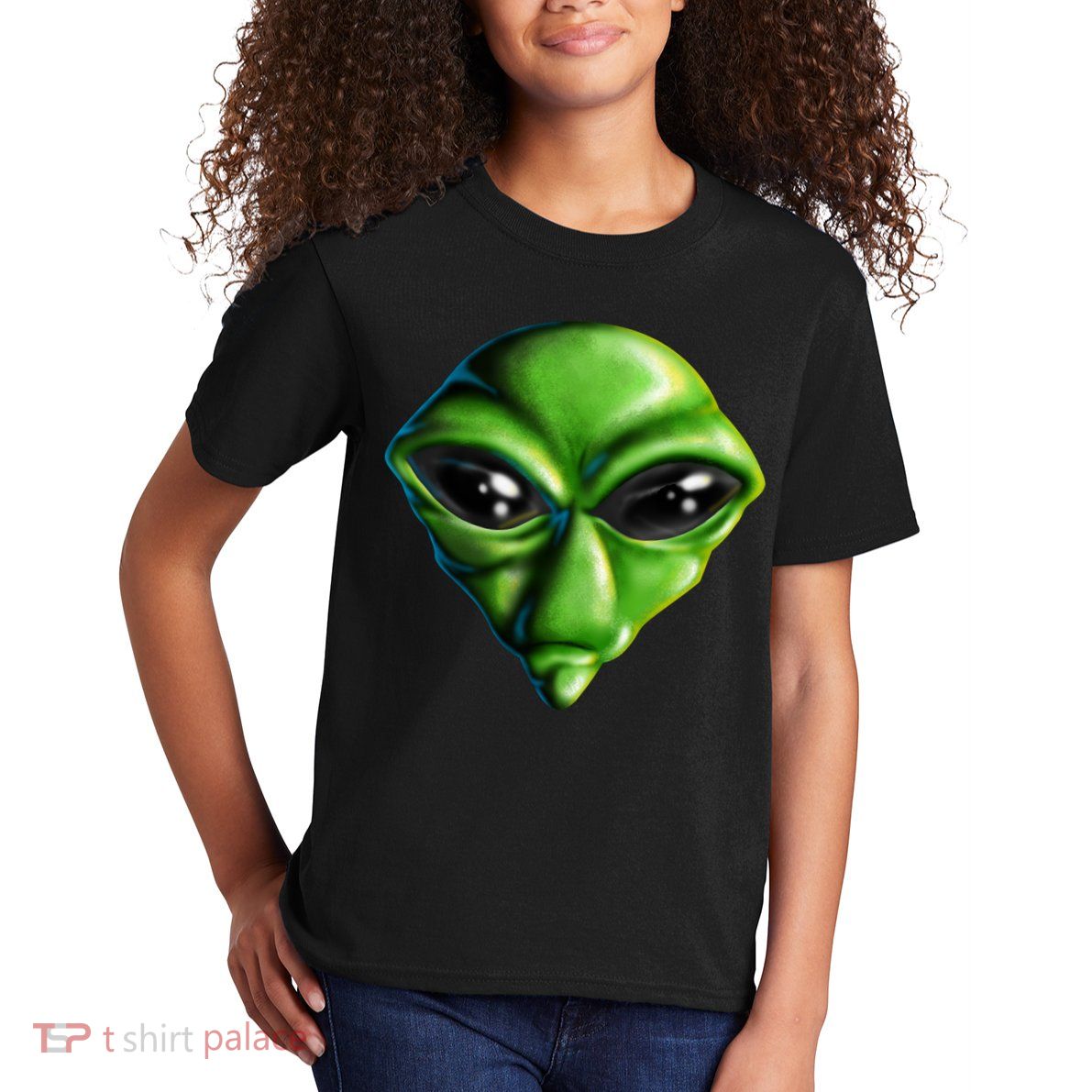 Alien Head Kids T-Shirt