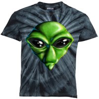 Alien Head Kids Tie-Dye T-Shirt