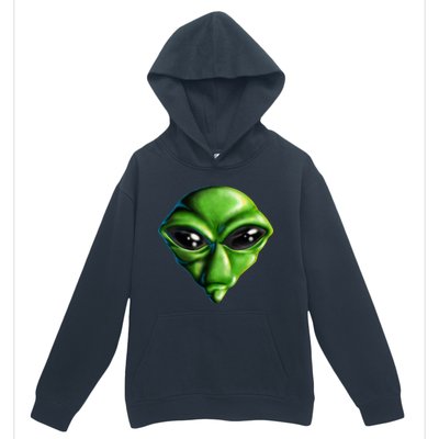 Alien Head Urban Pullover Hoodie