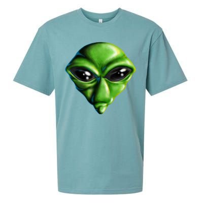 Alien Head Sueded Cloud Jersey T-Shirt