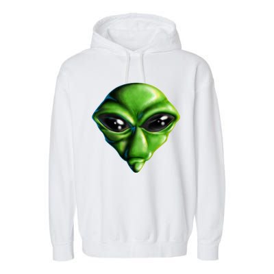 Alien Head Garment-Dyed Fleece Hoodie