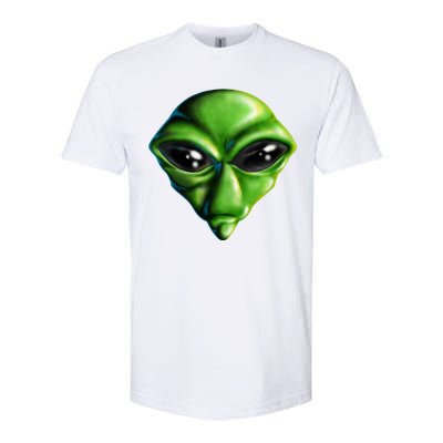 Alien Head Softstyle CVC T-Shirt