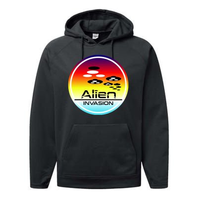 Alien Invasion Performance Fleece Hoodie