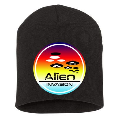Alien Invasion Short Acrylic Beanie