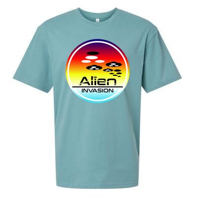 Alien Invasion Sueded Cloud Jersey T-Shirt