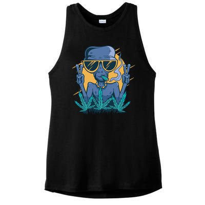 Alien Joint Ladies PosiCharge Tri-Blend Wicking Tank