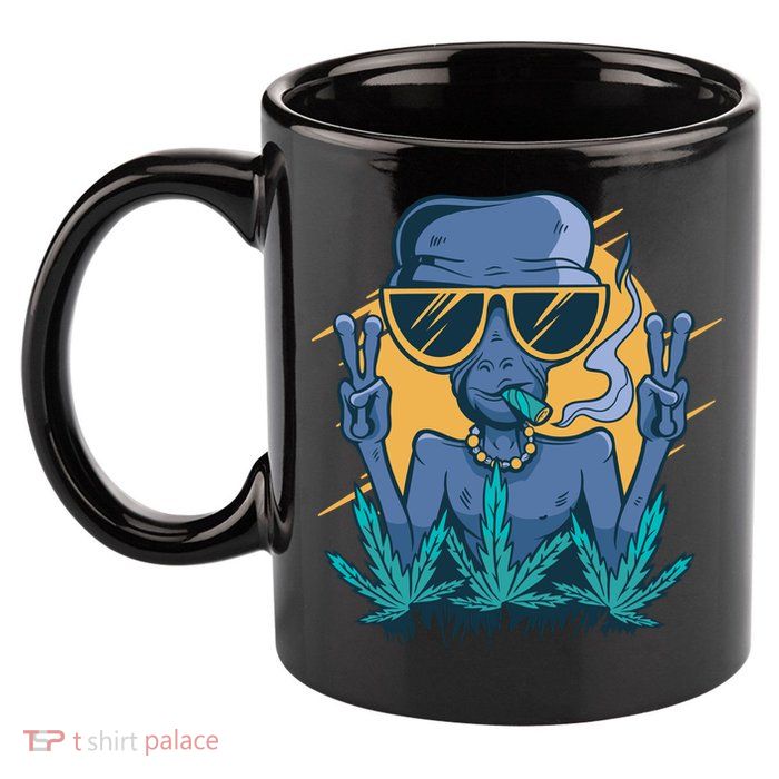 Alien Joint 11oz C Handle Ceramic Mug