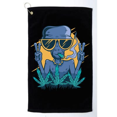 Alien Joint Golf Towel