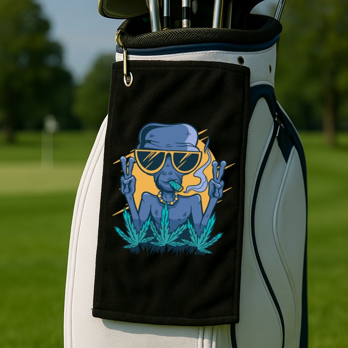 Alien Joint Golf Towel