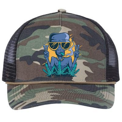 Alien Joint Retro Rope Trucker Hat Cap