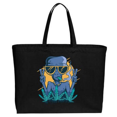 Alien Joint Cotton Canvas Jumbo Tote