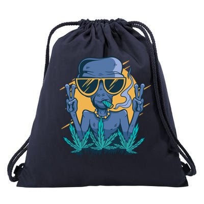 Alien Joint Drawstring Bag