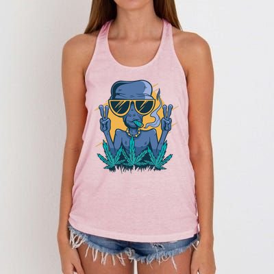 Alien Joint Women's Knotted Racerback Tank