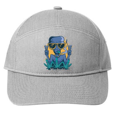 Alien Joint 7-Panel Snapback Hat