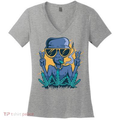 Alien Joint Women's V-Neck T-Shirt