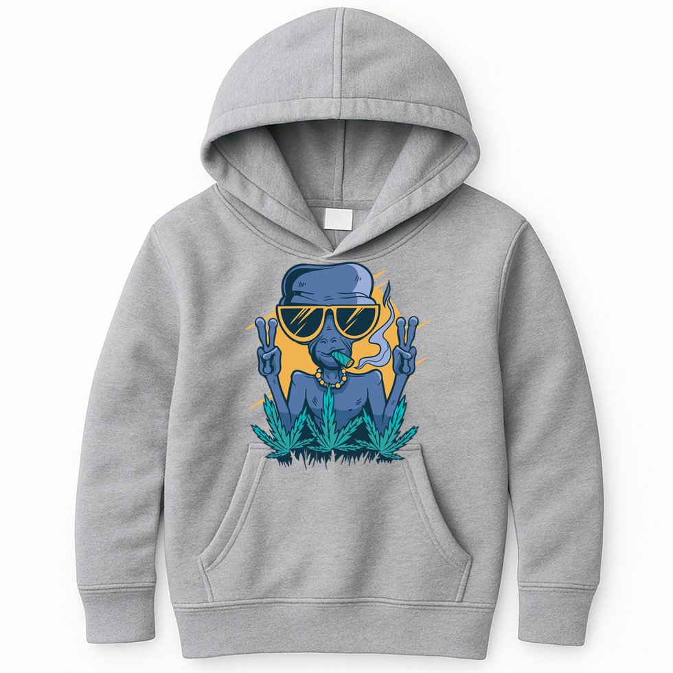 Alien Joint Kids Hoodie